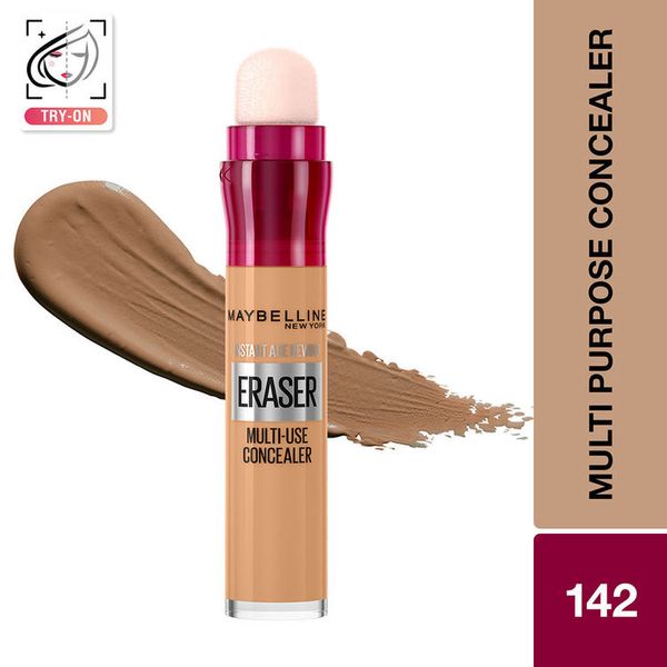 Instant Age Rewind Eraser Concealer-Conceal,Contour,Highlight - 142 Butterscotch