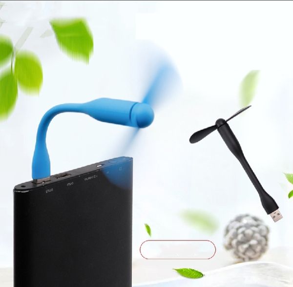 USB Fan Flexible Portable Mini Fan for Power Bank and Laptop Smartphone Handheld Cooling Fan Ideas Gadget