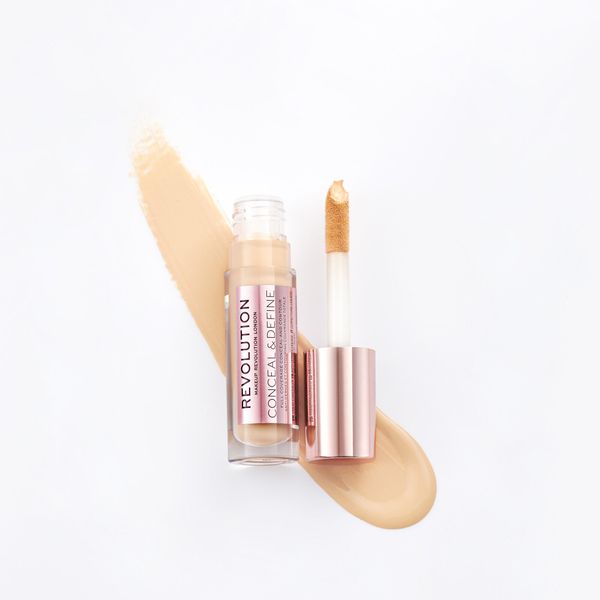 Revolution Conceal & Define 16H Full Coverage Concealer C8.5 - Image 2