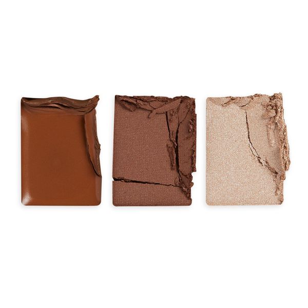 Makeup Revolution Brow Sculpt Kit-Medium Brown - Image 2