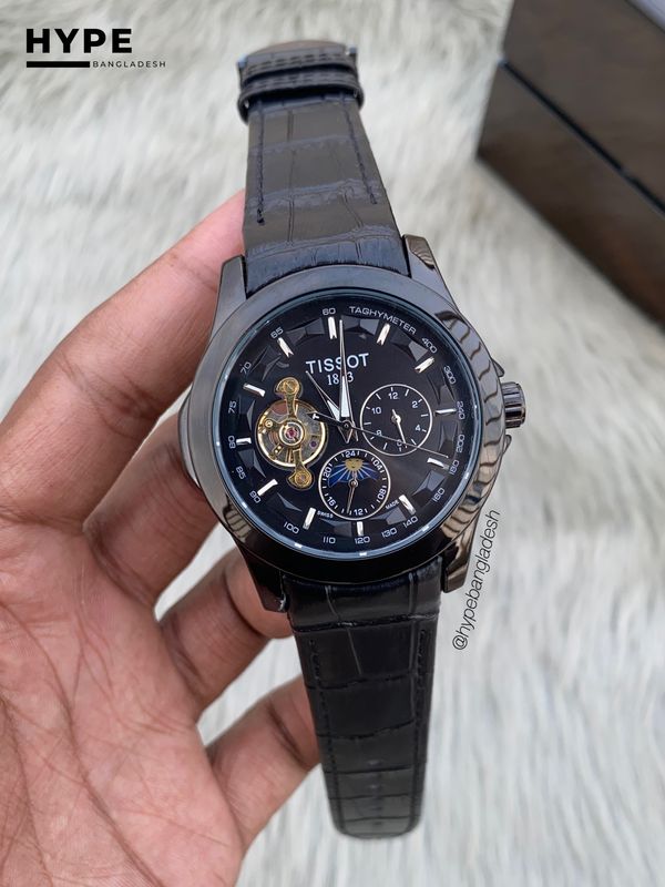 Tissot Automatic Black Belt (Model-1)