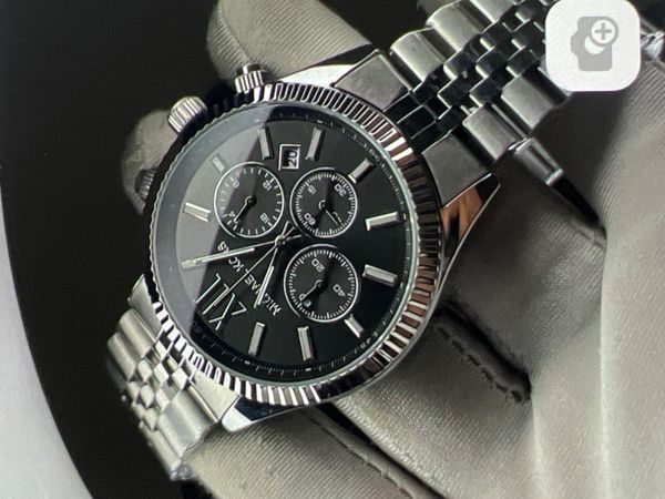 MK Silver body Black Dial