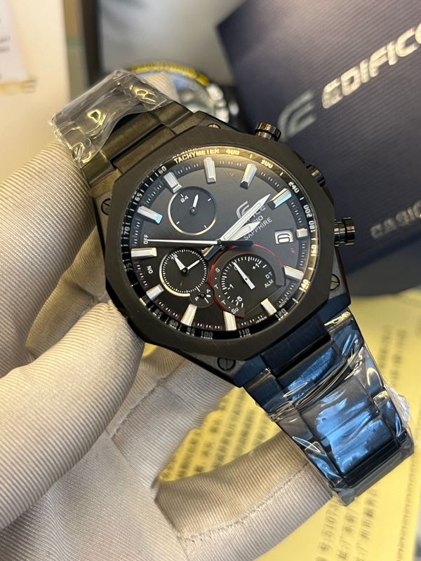 EDIFICE CHAIN AAA EQB1100 BLACK