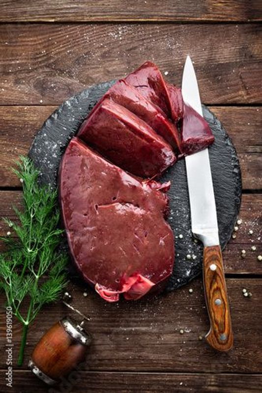 Organic lamb or goat liver / Kaleji