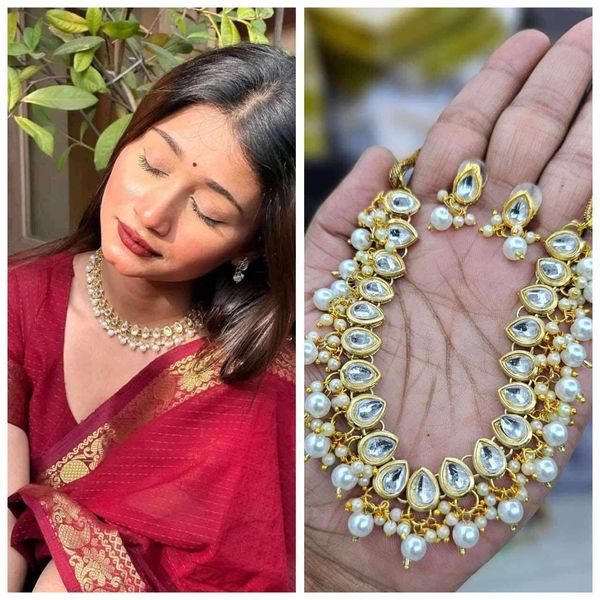 Choker with Earrings Set — Elegant & Timeless