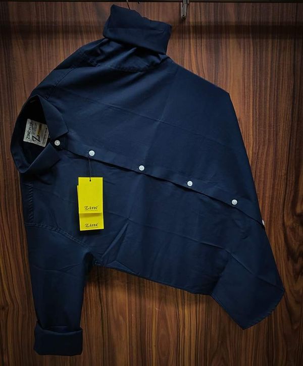 Solid Formal shirt for men (Nevy)