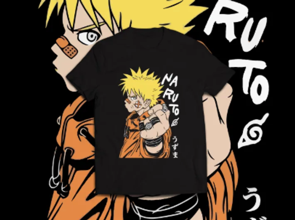 anime t-shirt design