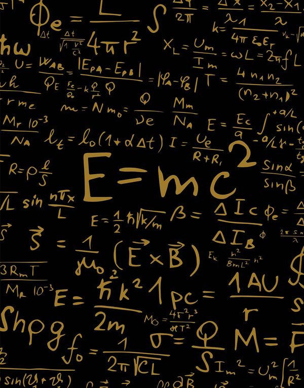 Equation (Black) - 200 Page Notebook