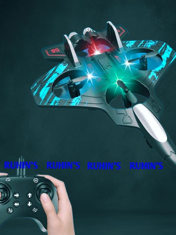 Remote Control Starfighter Drone Plane – Blue