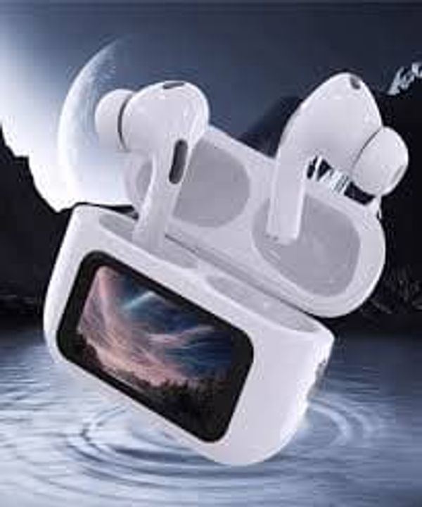 Airpods Pro 2nd Generation, ENC/HIFI with Display Touch Screen Wireless Earbuds