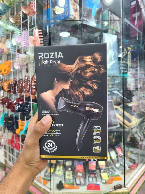 Rozia HC-8170 Foldable 1200W Hair Dryer