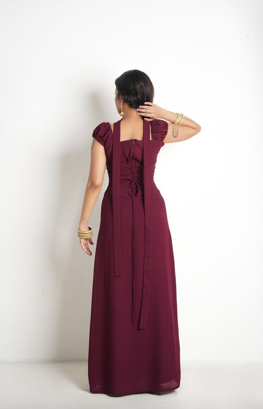 Plum'd Up Dress - Image 3