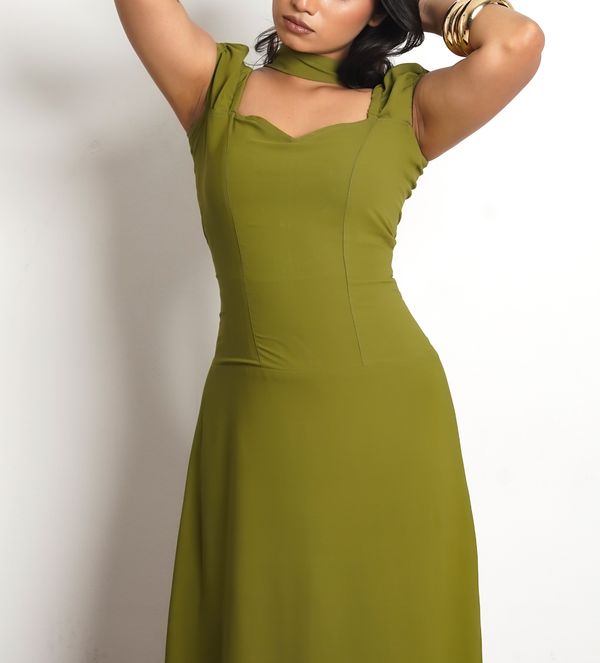 Moss'd Up Dress - Image 1