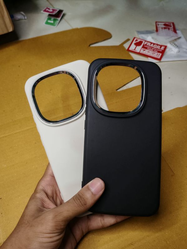 Free Delivery iQOO13 silicone oval frosted large hole round edge anti-fall soft shell protective cover