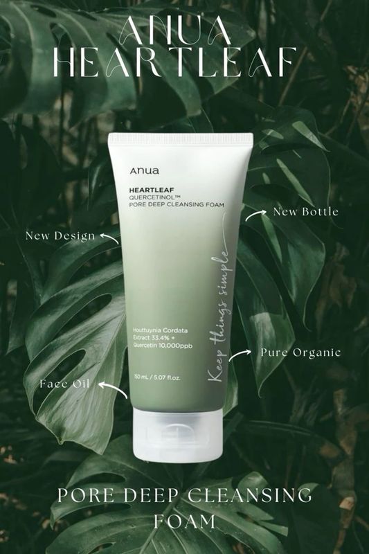 ANUA Heart Leaf Quercetinol Pore Deep Cleansing Foam 150ml - Image 5