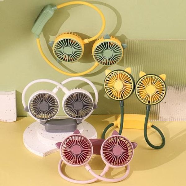 Folding Mini Neck Fan Rechargeable Fan Portable Fan