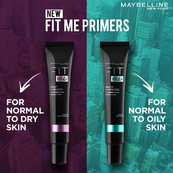 Maybelline Fit Me Matte + Poreless Mattifying Face Primer indian