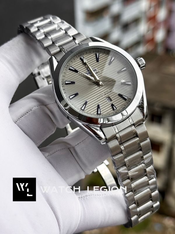 OMEGA AQUA TERRA GREY DIAL