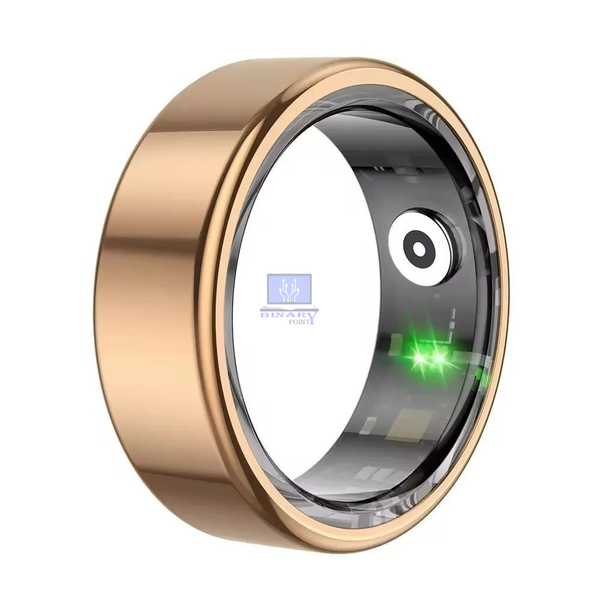 Smart Finger Ring for Fitness Tracking – With Magnetic Charging Cable