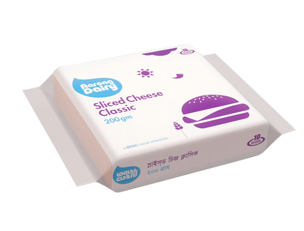 Aarong Dairy Sliced Cheese classic200gm
