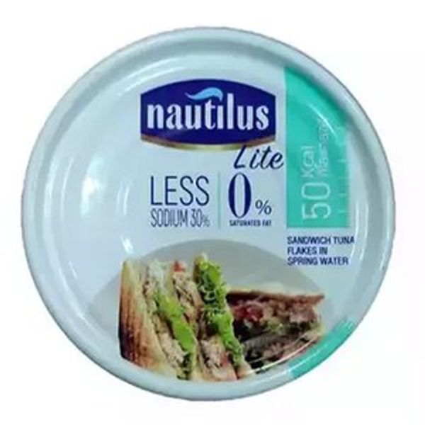 Nautilus Lite Sandwich Tuna In Spring Water 165gm