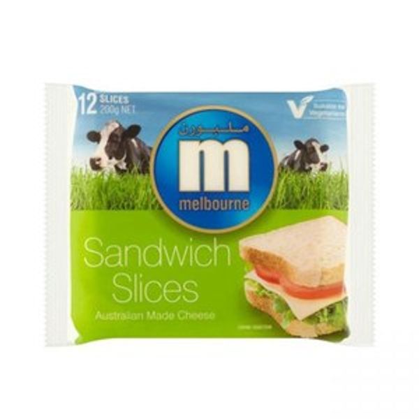 Melbourne Cheese Slices 200gm