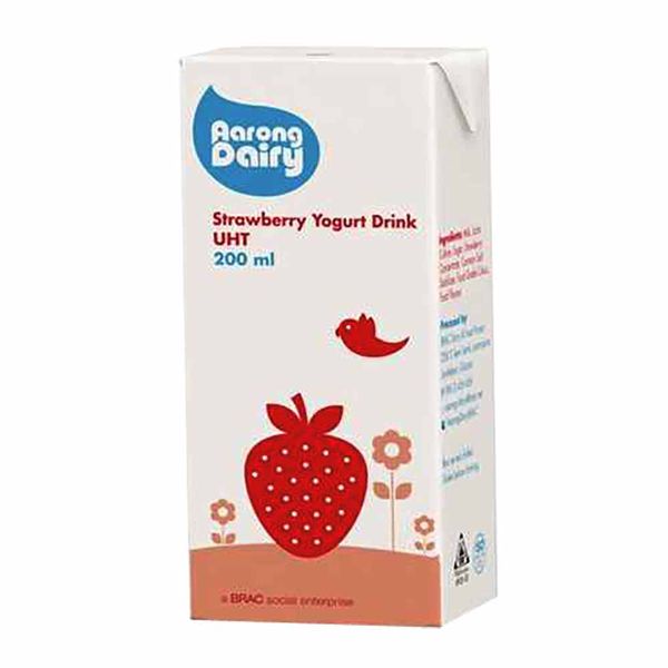 Aarong Strawberry Yogurt Drink 200ml