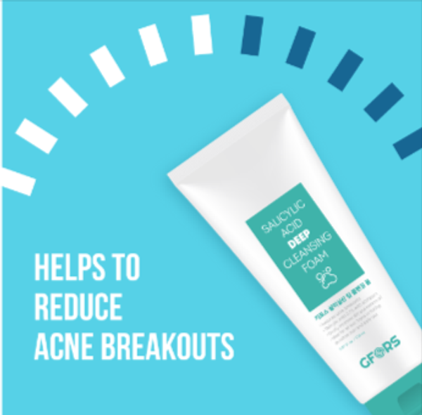 GFORS Salicylic Acid Deep Cleansing Foam ( ত্বককে মসৃণ রাখে এবং আপনার ব্রণ নিরাময় করে )