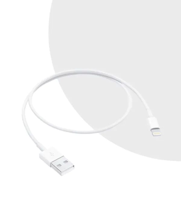 Apple Lightning Cable – USB‑C to Lightning & Lightning to USB (MFi Certified)
