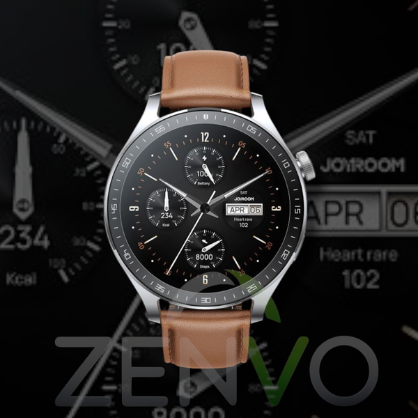 JOYROOM JR-FC2 Pro Classic Series Smart Watch – Moonlight Silver