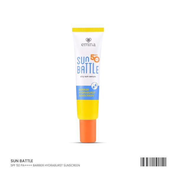 Emina Sun Battle SPF 50 PA++++ Barrier Hydraburst Sunscreen