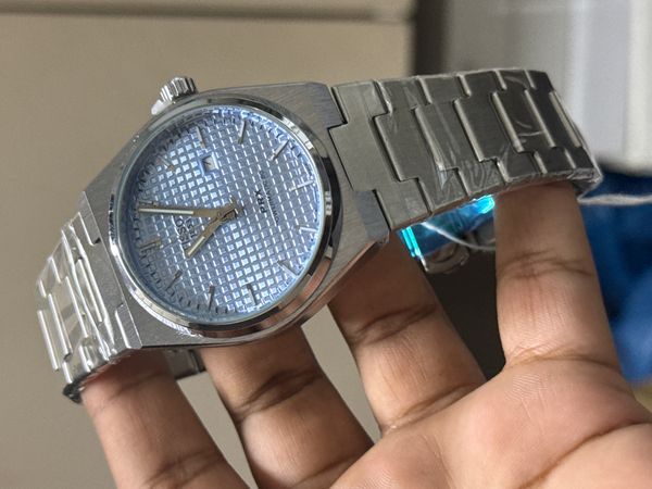 TISSOT PRX CHAIN ICE BLUE DIAL SWEEP