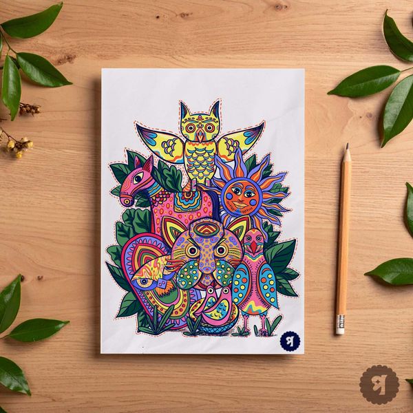 Pohela boishakh doodle