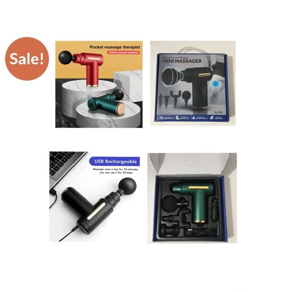 Mini Rechargeable Deep Tissue Therapy Massager SL-720