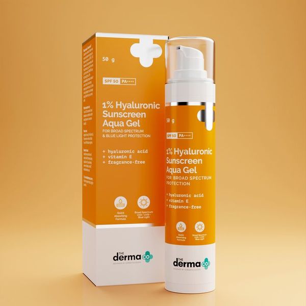 The Dermaco 1% Hyaluronic Sunscreen Aqua Gel - 50g