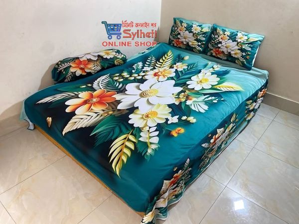 China Premium 3D Design Bed Sheet