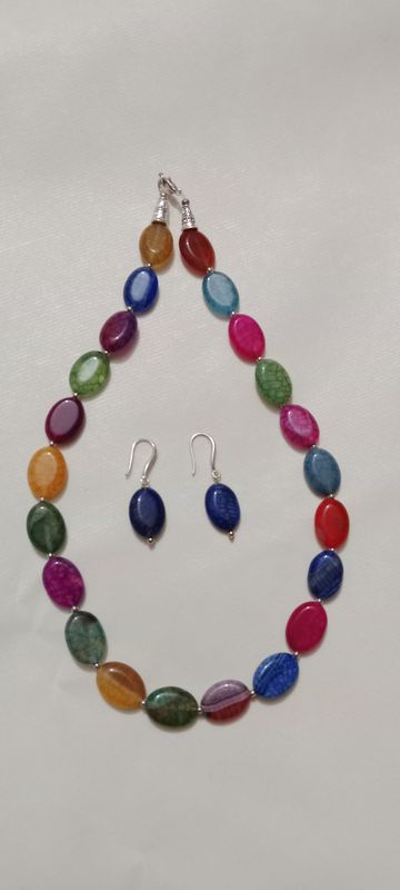 Akik Stone Necklace