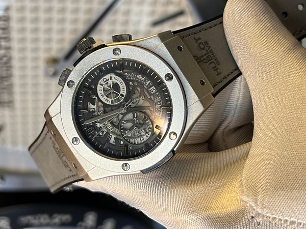 Hublot Gray Belt Silver Frame AA