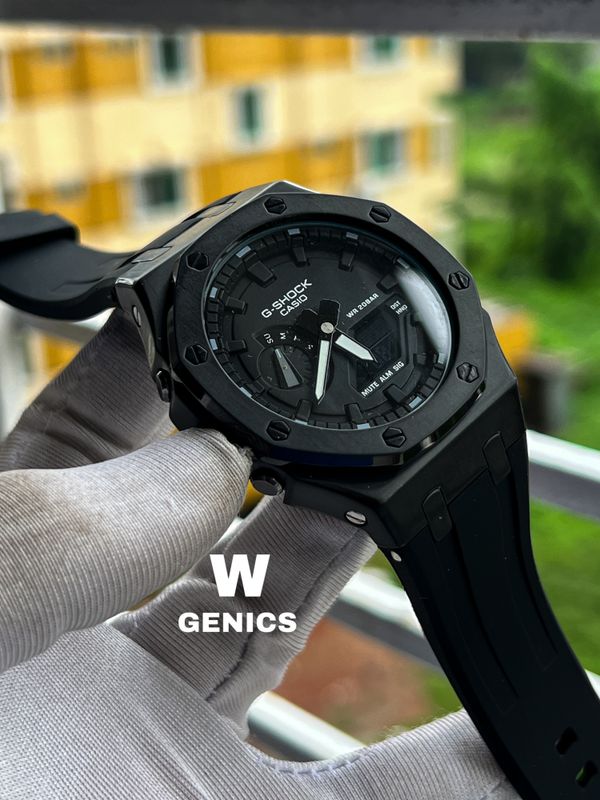 G Shock GMA 2100 Full Black AAA