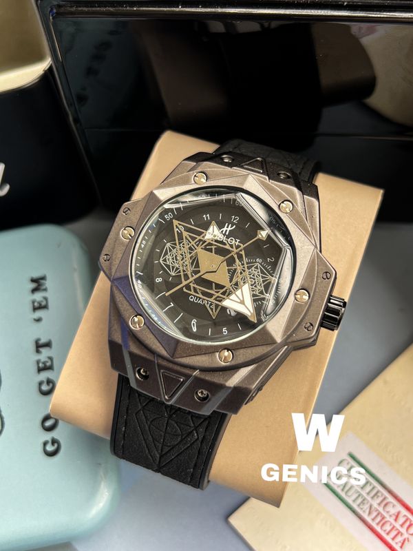 Hublot Sang Bleu Black Belt AA