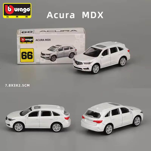 Bburago 1:64 Acura MDX Diecast Model Car