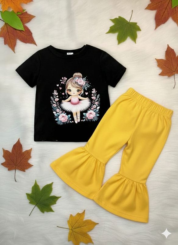 👑🔥Cute Comfort Premium Long T-Shirt Sets Princesses!👑