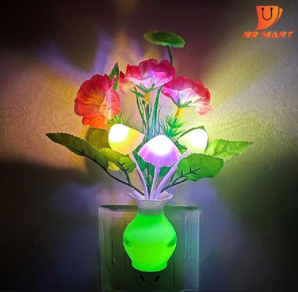LED Sensor Dream Mushroom Night Light Lamp Multi-Color 1 pcs - Night Lights -nr mart