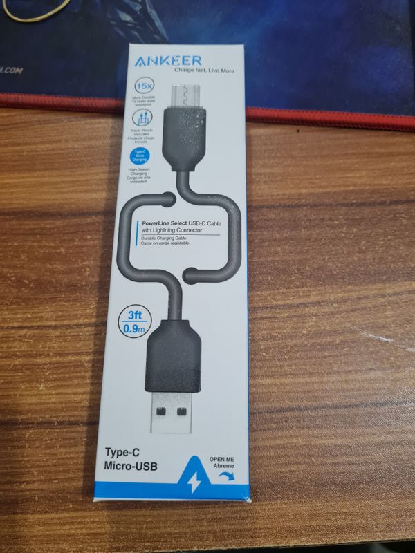 Anker PowerLine Select USB-C to Lightning Cable