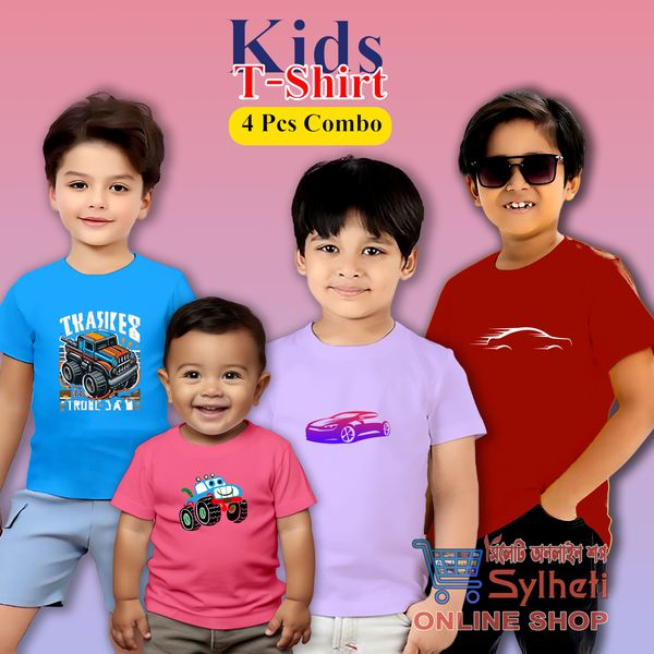 Kids Comfortable Combo T-Shirt (Cotton)