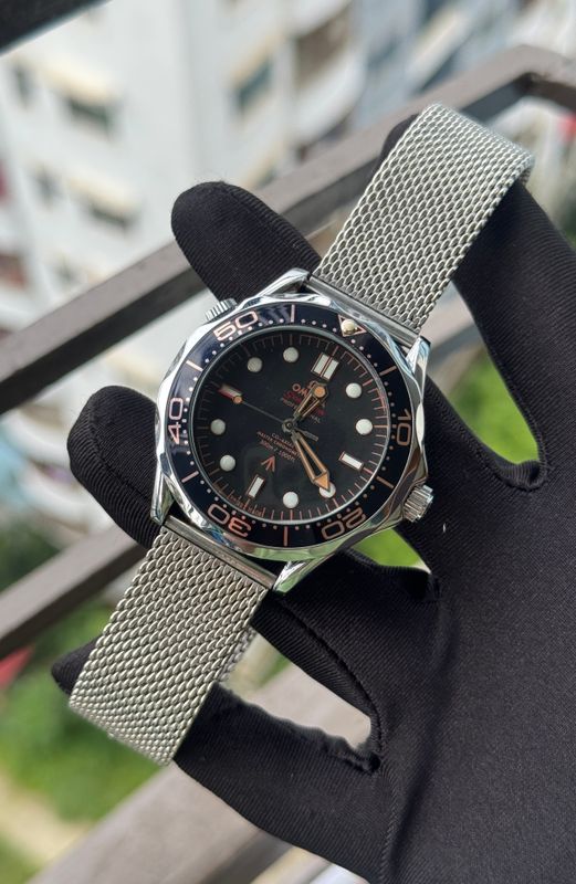 Omega 007 Silver Two tone