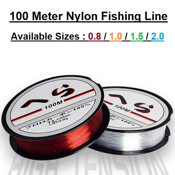 Monofilament Nylon Fishing Line 100m Japan Material Not Fishing Line Bass Carp Fish Fishing Accessories Mainline Tippet | 100 Meter Fishing Line