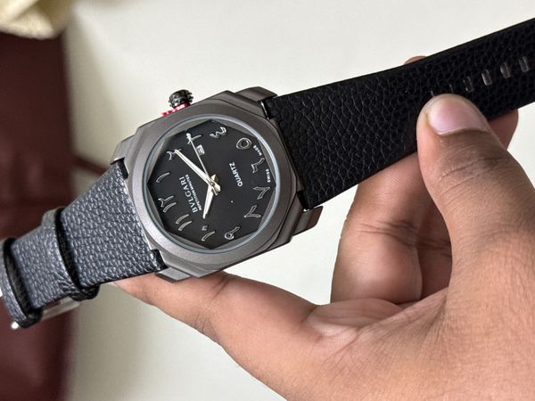 BVLGARI ARABIC MATT BLACK CASE FULL BLACK