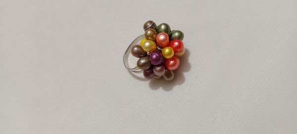 Pearl Adjustable Finger Ring