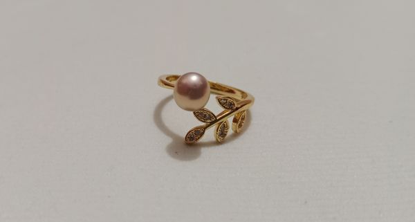 Pear Adjustable Finger Ring